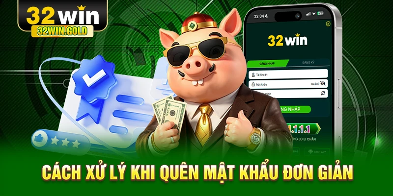 Cách xử lý khi quên mật khẩu đơn giản