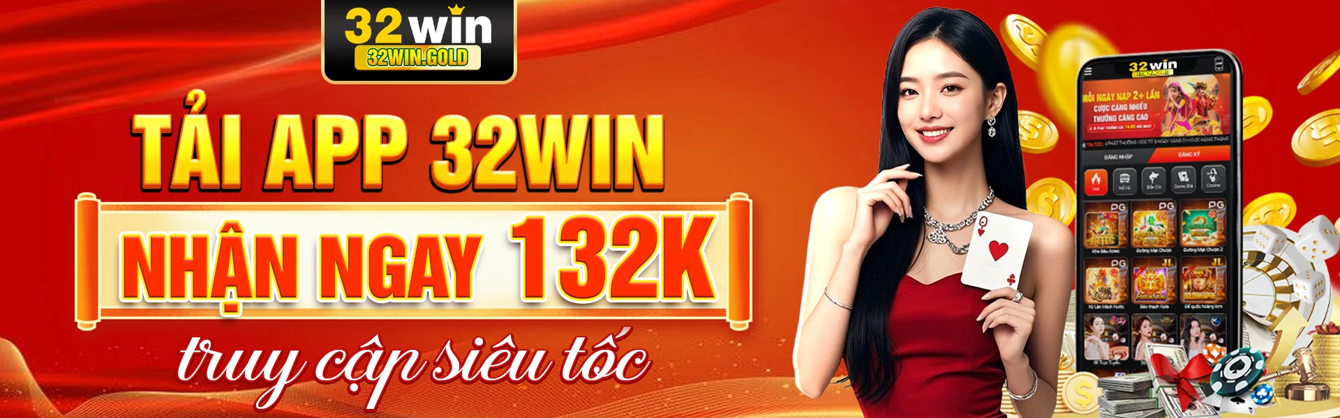Tải app 32win nhận ngay 132k